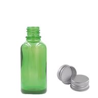10ml Green Glass Dropper Bottle - No Cap