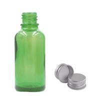 50ml Green Glass Dropper Bottle - No Cap