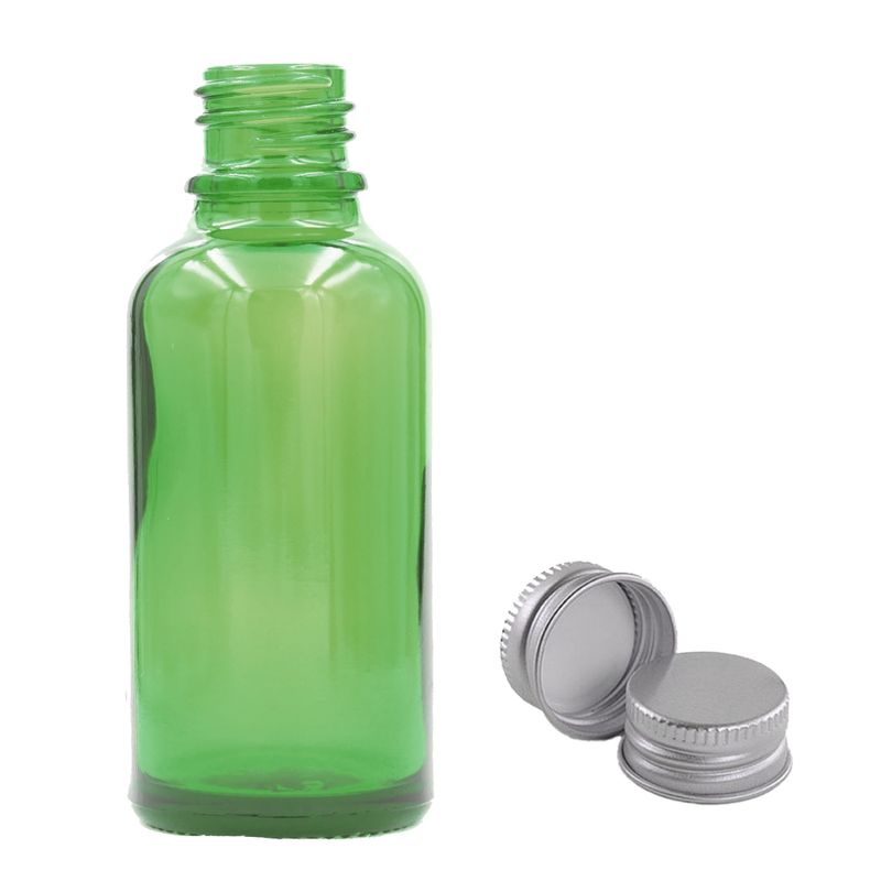 100ml Green Glass Dropper Bottle - No Cap