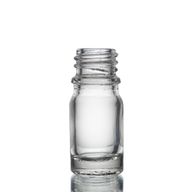 5ml Clear Glass Dropper Bottle - No Cap