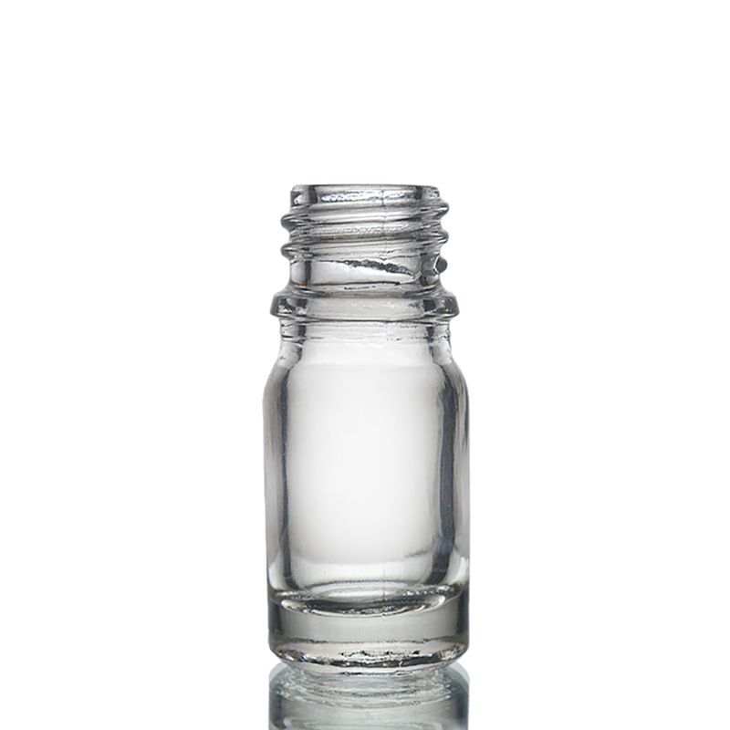 5ml Clear Glass Dropper Bottle - No Cap