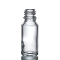 15ml Clear Glass Dropper Bottle - No Cap