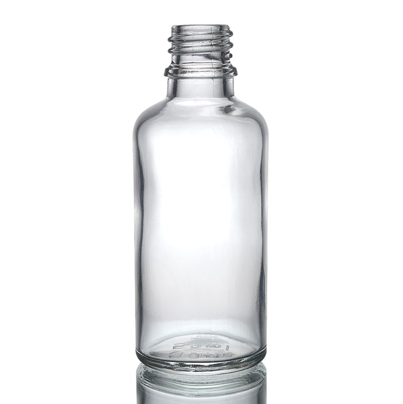 100ml Clear Glass Dropper Bottle - No Cap