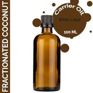 Fractionated Coconut Carrier Oil - 100ml - White Label