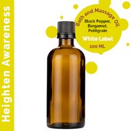 Heighten Awareness Massage Oil - 100ml - White Label