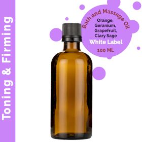 Toning & Firming Massage Oil - 100ml - White Label
