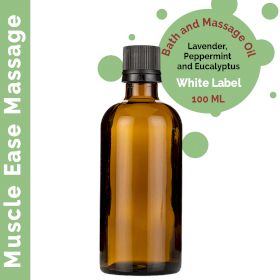 Muscle Ease Massage Oil - 100ml - White Label