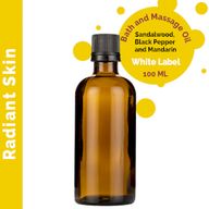 Sandalwood Glow Massage Oil - 100ml - White Label