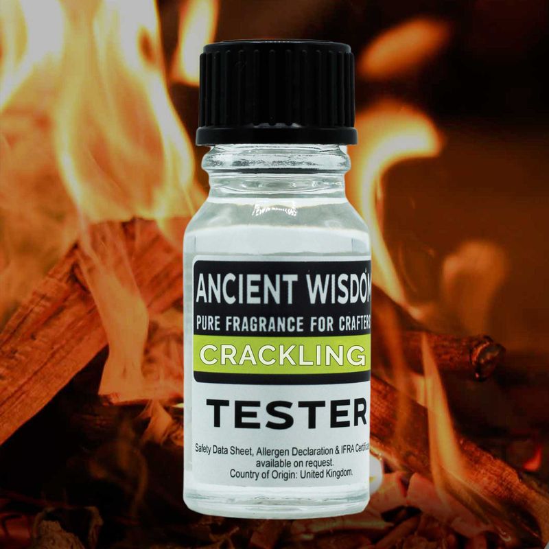 10ml Fragrance Tester - Crackling Log Fire