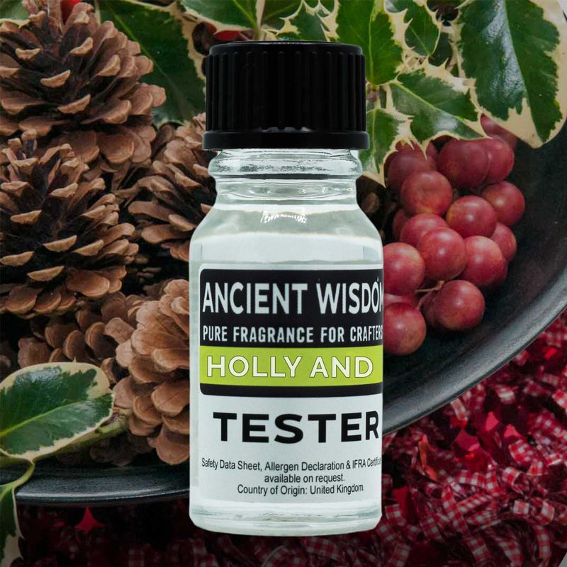 10ml Fragrance Tester - Holly and Ivy