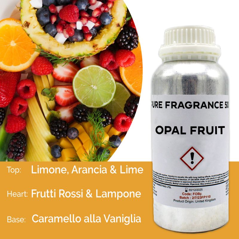 Opal Fruit Pure Fragrance Oil - 500ml