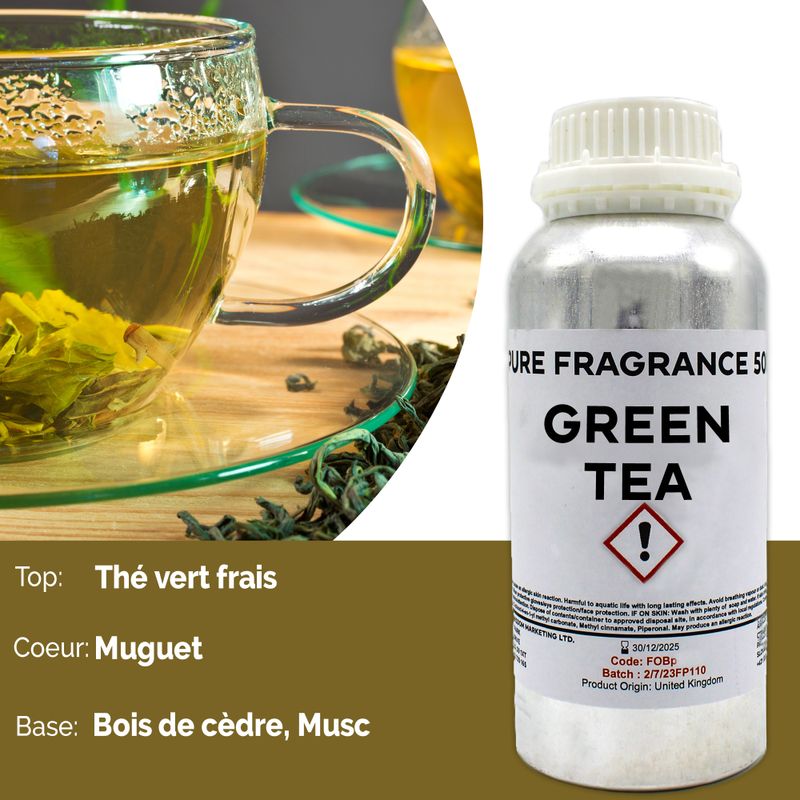 Green Tea Pure Fragrance Oil - 500ml