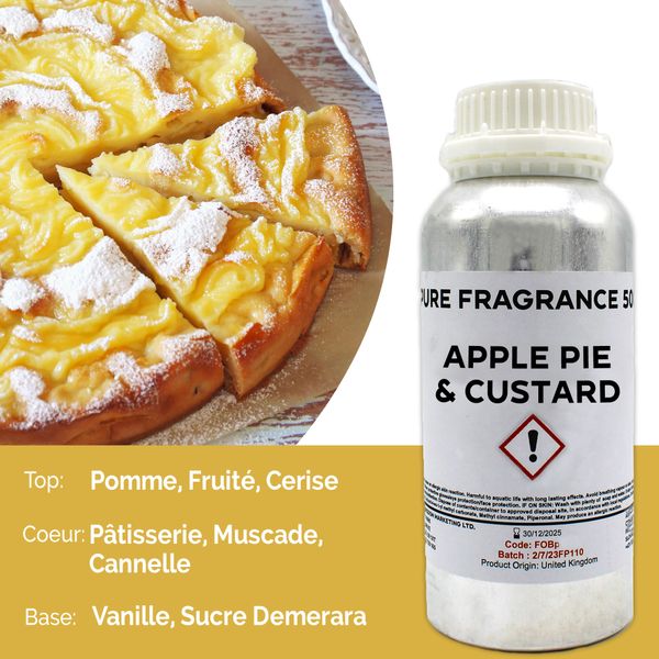 Apple Pie & Custard Pure Fragrance Oil - 500ml