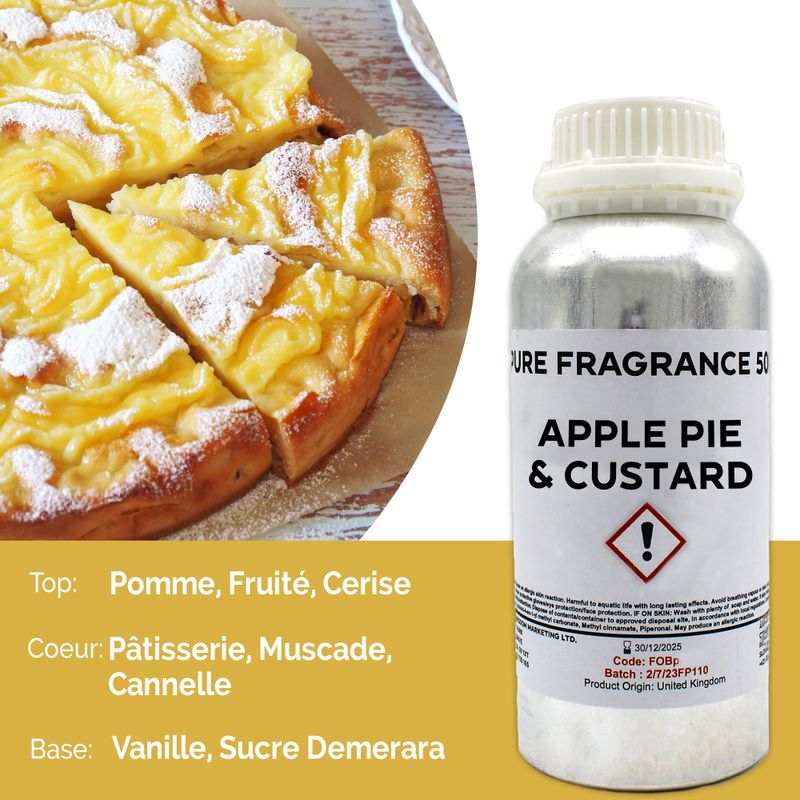 Apple Pie & Custard Pure Fragrance Oil - 500ml