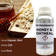 Honey & Oatmeal Pure Fragrance Oil - 500ml