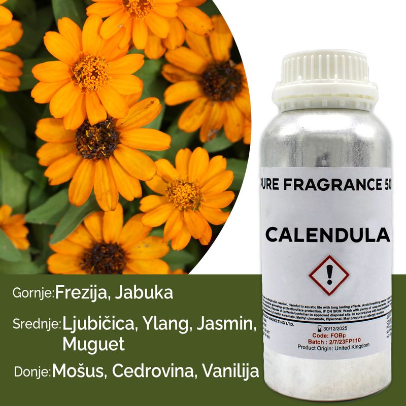 Calendula Pure Fragrance Oil - 500ml