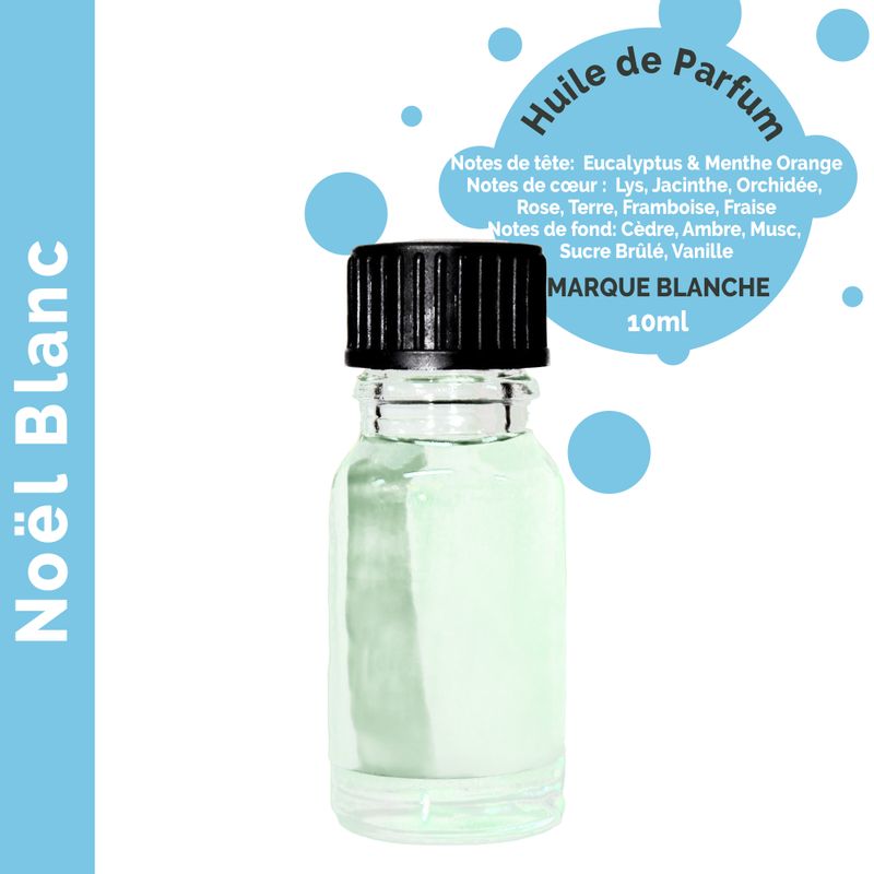 White Christmas Fragrance Oil 10ml - White Label