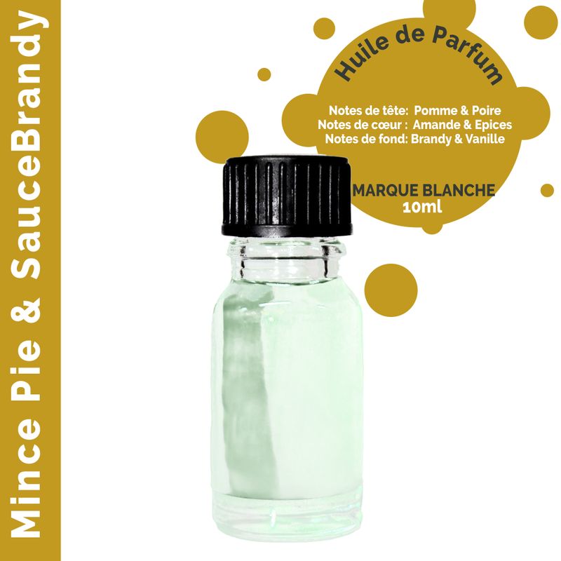 Mince Pie & Brandy Sauce Fragrance Oil 10ml - White Label