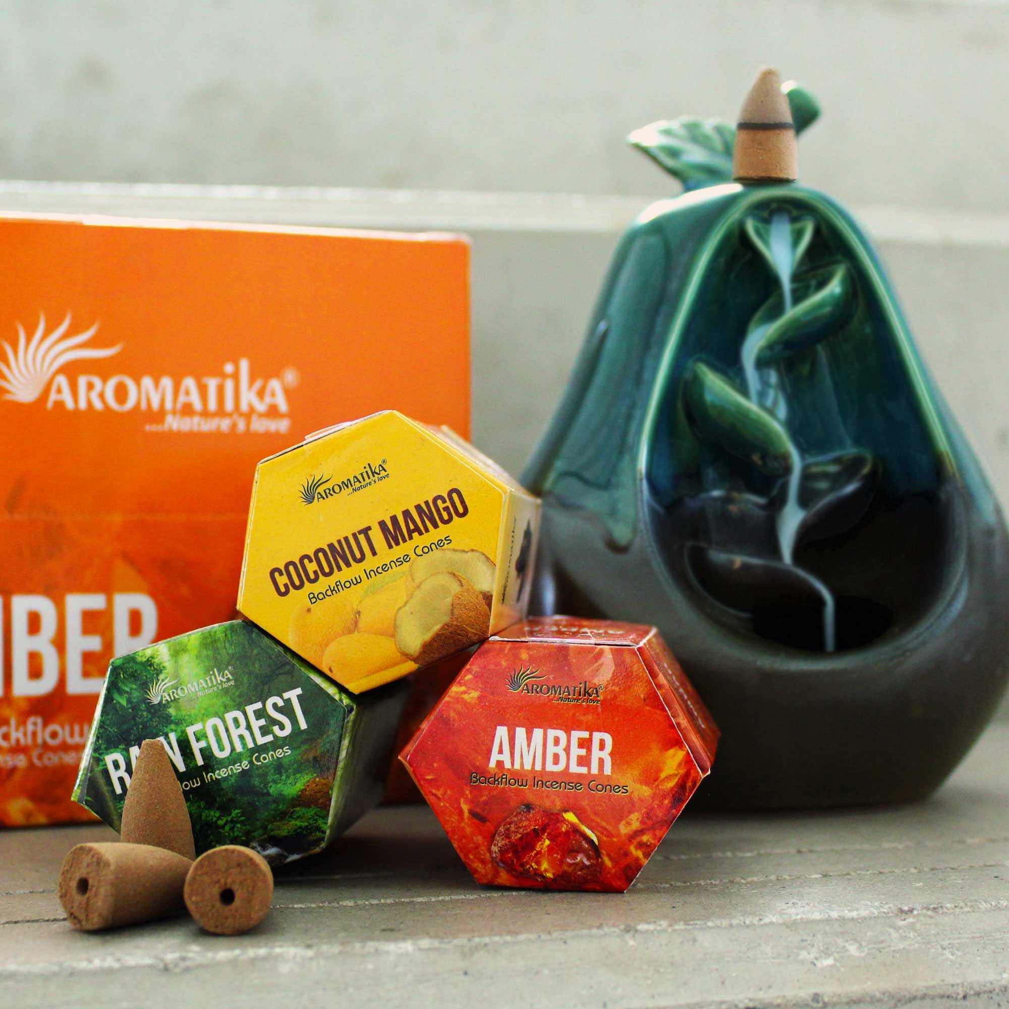 Aromatika Backflow Incense Cones