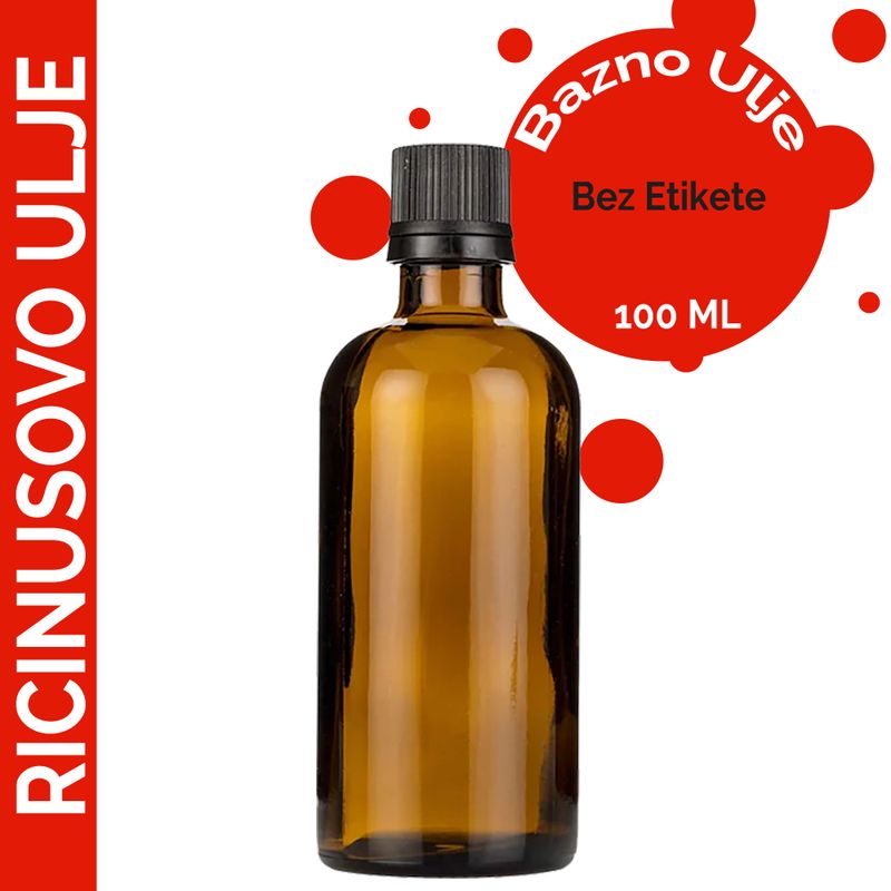 Castor Carrier Oil - 100ml - White Label