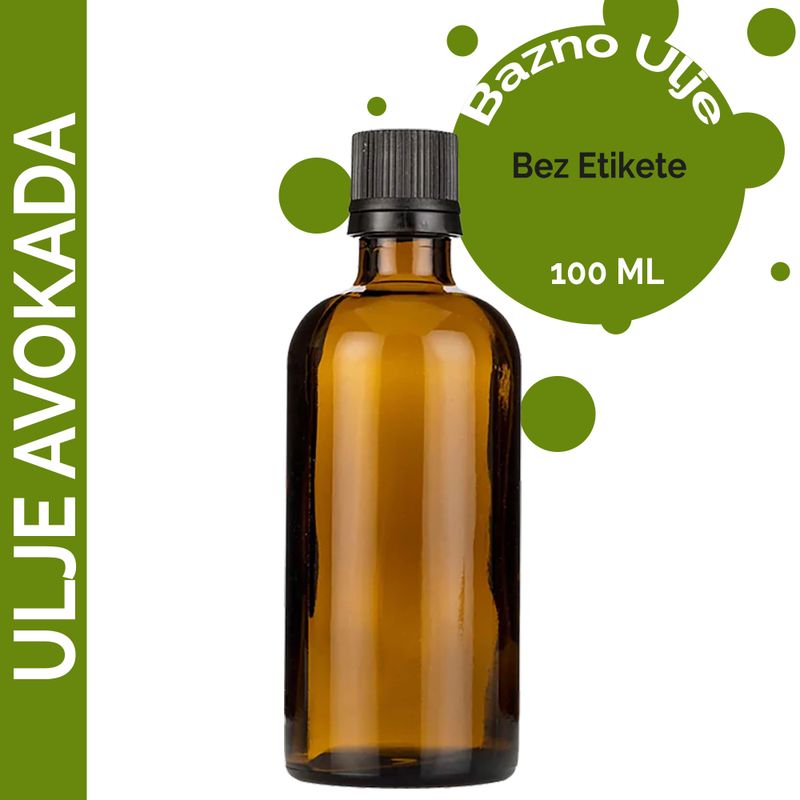 Avocado Carrier Oil - 100ml - White Label