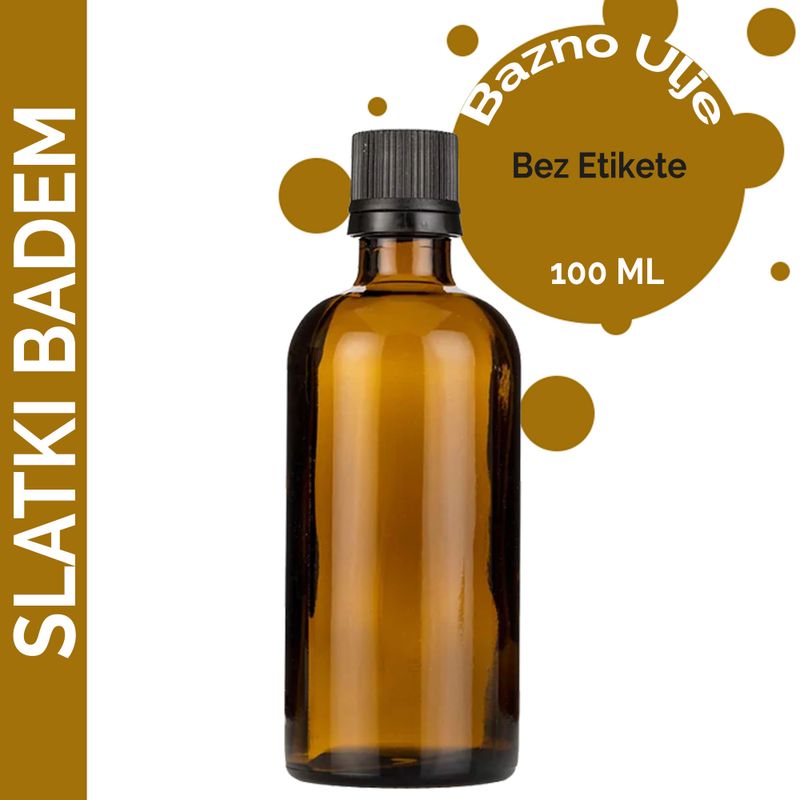 Sweet Almond Carrier Oil - 100ml - White Label