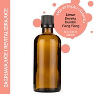 Warm & Uplifting Massage Oil - 100ml - White Label