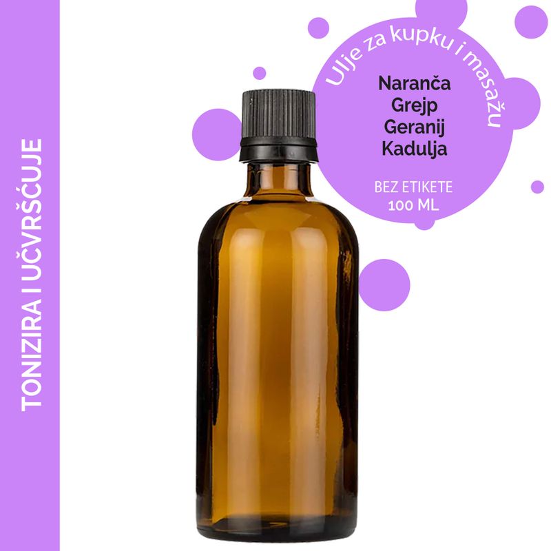 Toning & Firming Massage Oil - 100ml - White Label