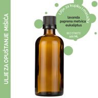 Muscle Ease Massage Oil - 100ml - White Label