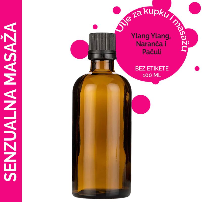 Sensual Massage Oil - 100ml - White Label