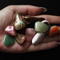 Large Tumble Stones-Mix 500g