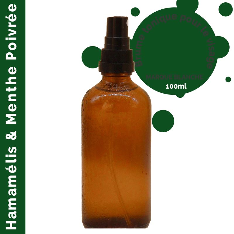 Witch Hazel with Peppermint 100ml - Unlabelled