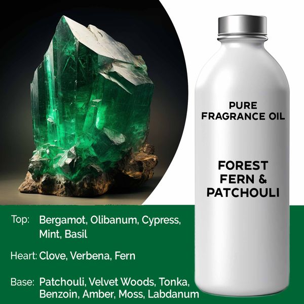 Forest Fern & Patchouli Pure Fragrance Oil - 500ml