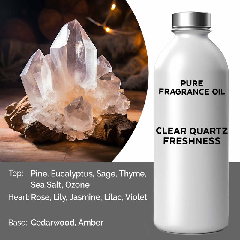 Clear Quartz Freshness Pure Fragrance Oil - 500ml