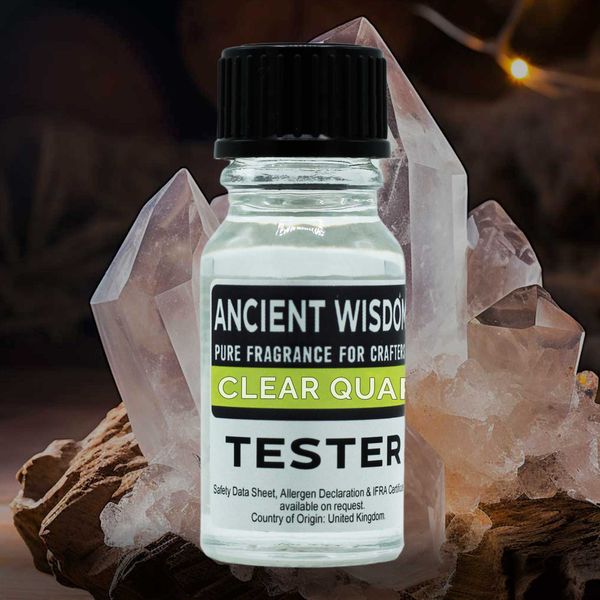 10ml Fragrance Tester - Clear Quartz Freshness