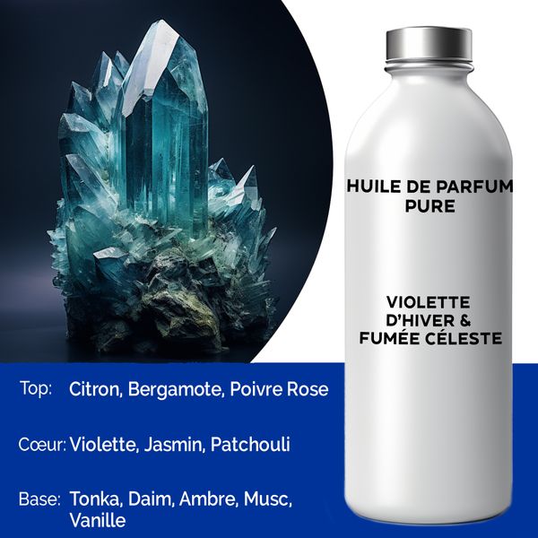 Winter Viola & Celestial Smoke Pure Fragrance Oil - 500ml
