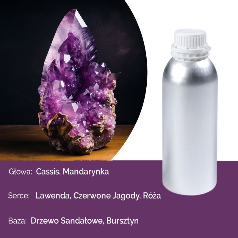 Amethyst Crytal & Amber Pure Fragrance Oil - 500ml
