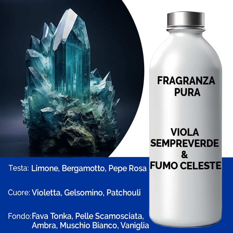 Winter Viola & Celestial Smoke Pure Fragrance Oil - 500ml