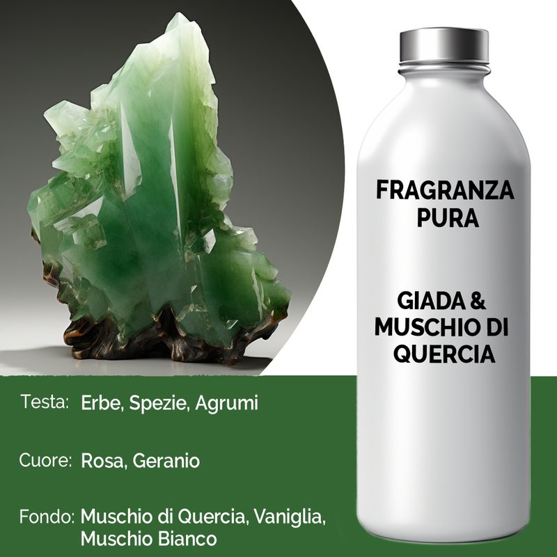 Cool Jade & Oakmoss Pure Fragrance Oil - 500ml