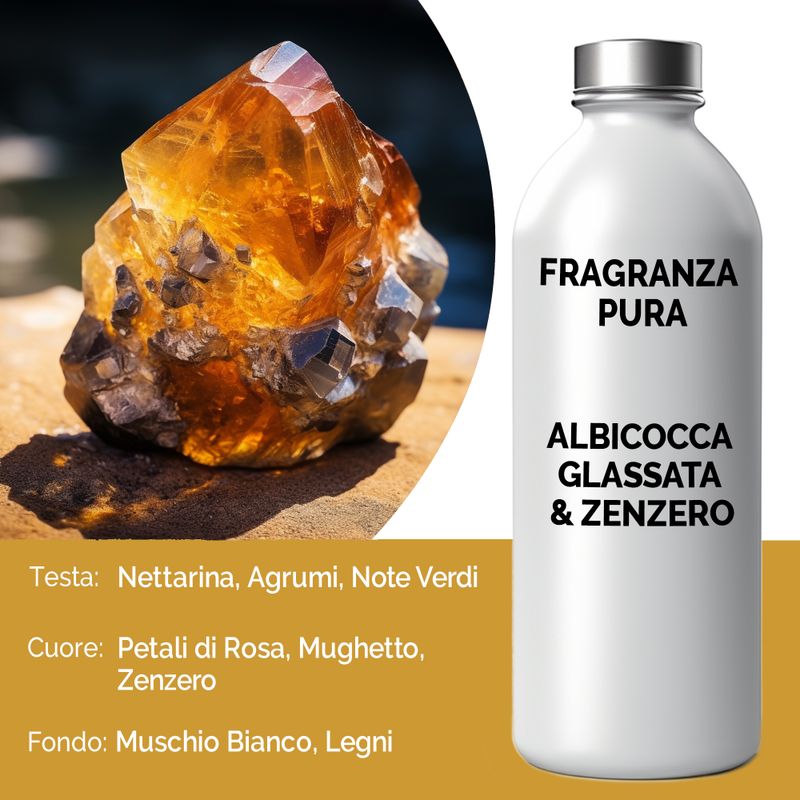 Frosted Apricot & Ginger Pure Fragrance Oil - 500ml