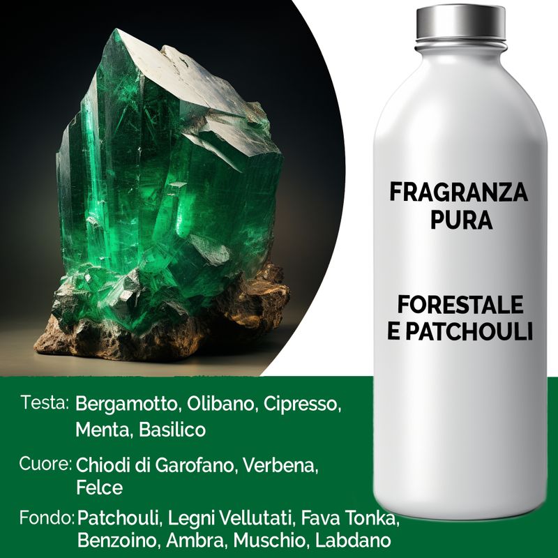 Forest Fern & Patchouli Pure Fragrance Oil - 500ml