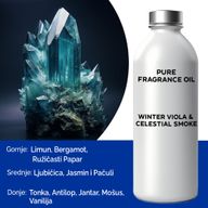 Winter Viola & Celestial Smoke Pure Fragrance Oil - 500ml