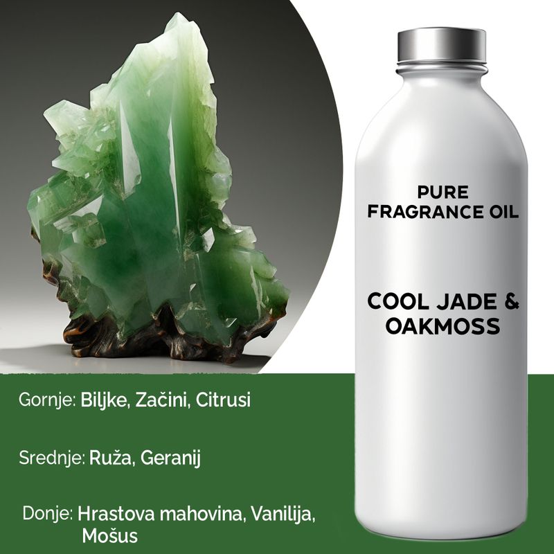 Cool Jade & Oakmoss Pure Fragrance Oil - 500ml