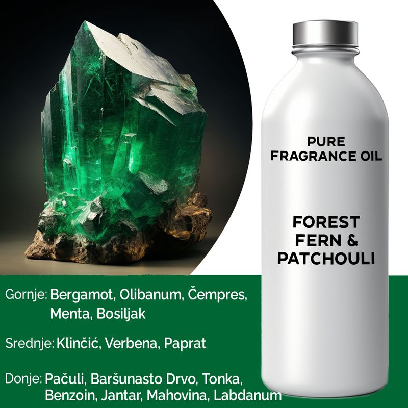 Forest Fern & Patchouli Pure Fragrance Oil - 500ml