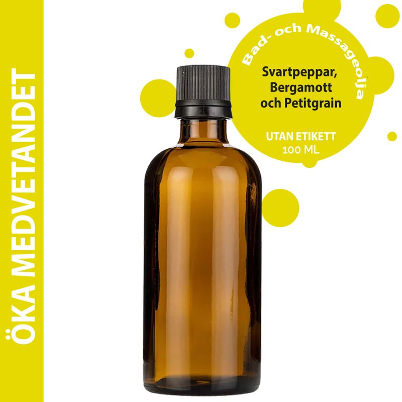 Heighten Awareness Massage Oil - 100ml - White Label