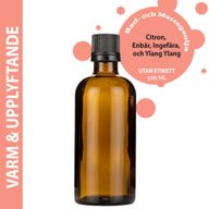 Warm & Uplifting Massage Oil - 100ml - White Label