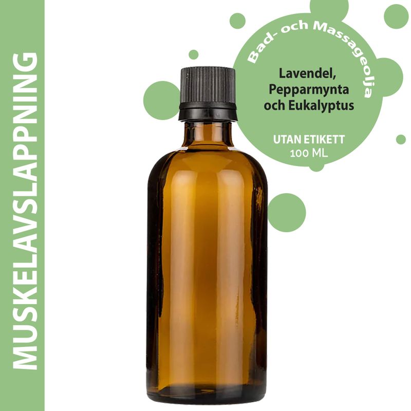 Muscle Ease Massage Oil - 100ml - White Label