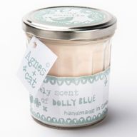 220g Soy Wax Jam Jar Candle - Dolly Blue