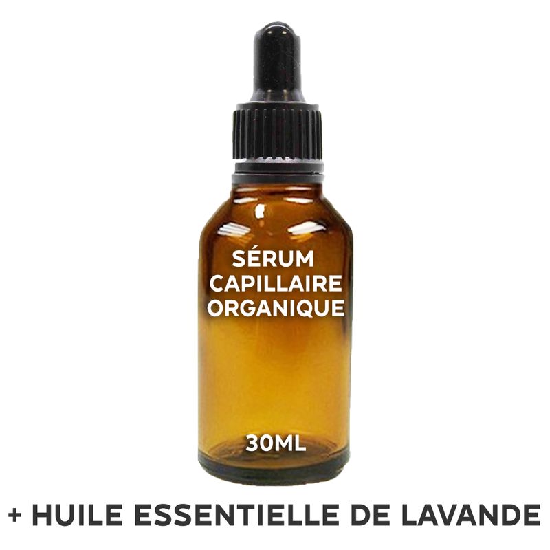 Organic Hair Serum 30ml - Lavender - White Label