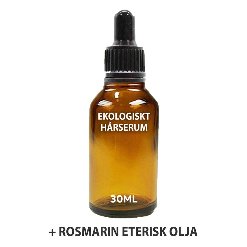 Organic Hair Serum 30ml - Rosemary - White Label